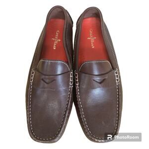 Cole Haan Penny Loafers Men’s‎ 9B Brown Leather Slip-on Dress Casual Shoes